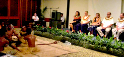 Welcoming Ceremony by the Votualevu Catholic Youth Group