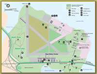 thumbnail map of BioBlitz areas - click for larger map